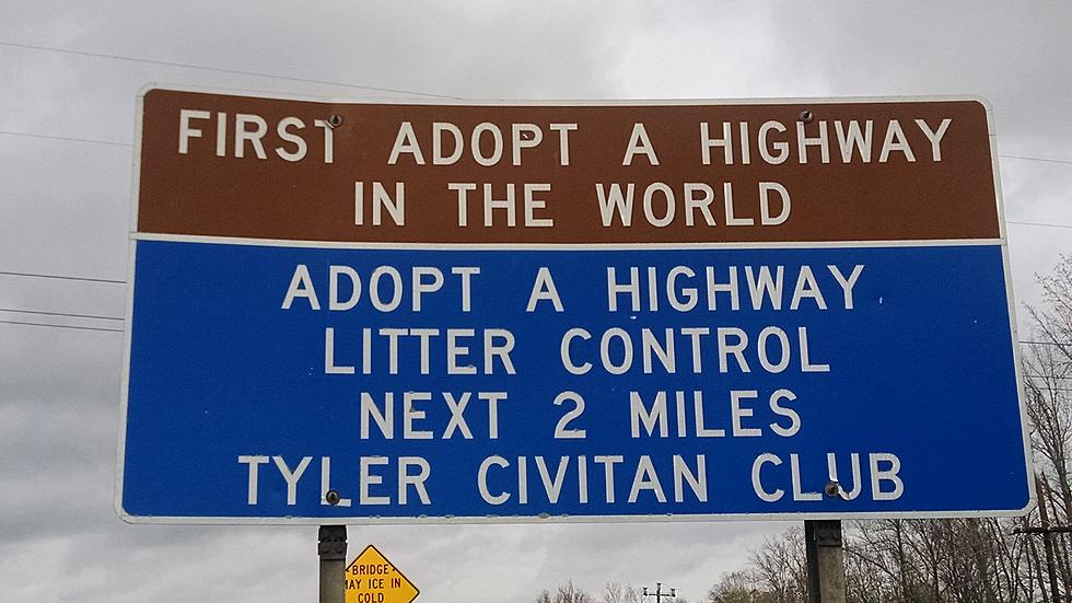1985: The First Adopt-A-Highway Sign in the US Goes Up in Texas