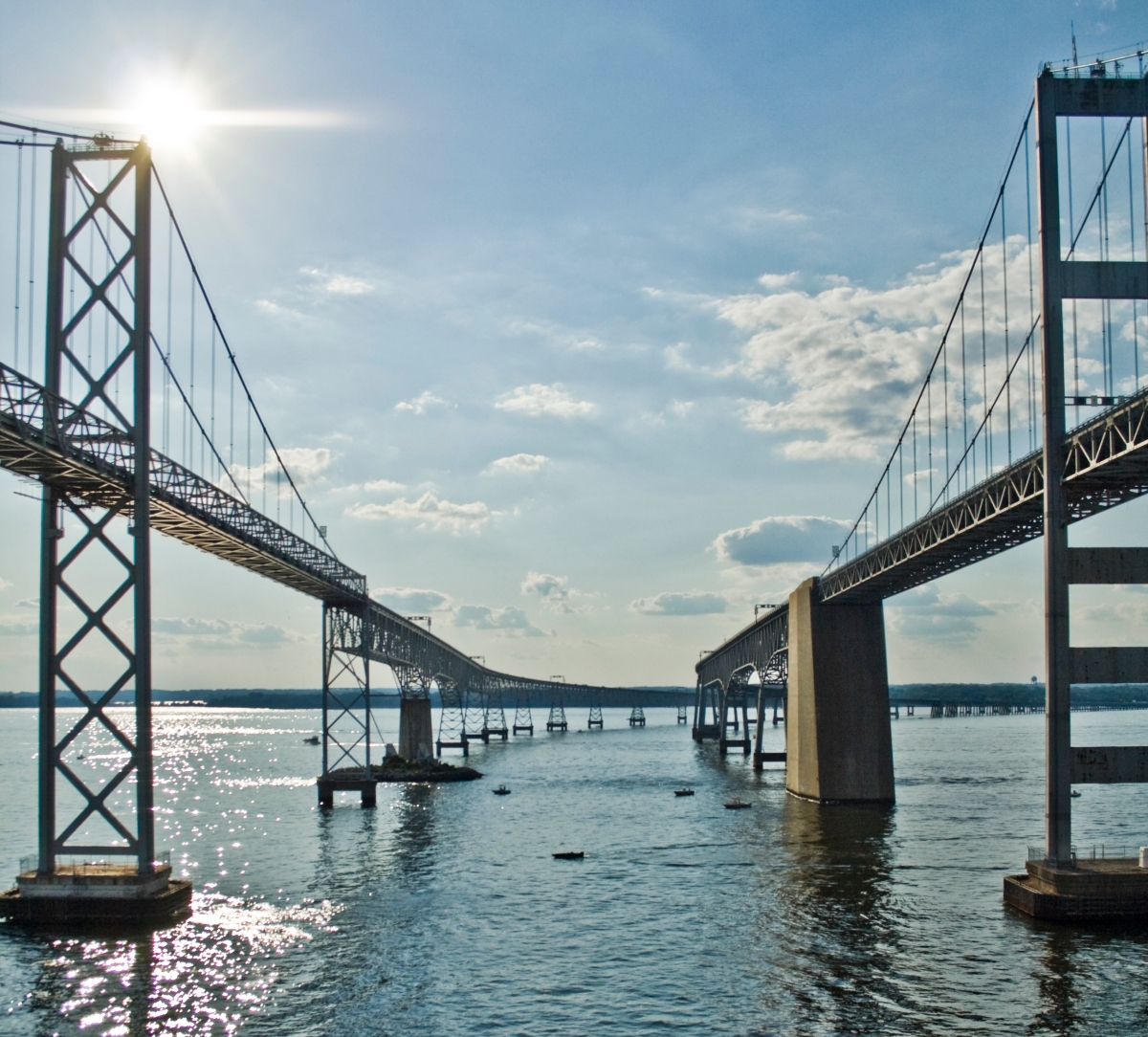 Albums 92+ Images how tall is the bay bridge in maryland Superb